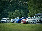 Mitsubishi kempování v Kempu Fousek v Dráchov�
