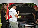 Mitsubishi kempování v Kempu Fousek v Dráchov�