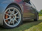 Mitsubishi kempování v Kempu Fousek v Dráchov�