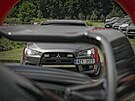 Mitsubishi kempování v Kempu Fousek v Dráchov�