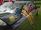 Mitsubishi kempování v Kempu Fousek v Dráchov�
