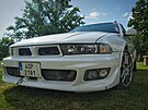 Mitsubishi kempování v Kempu Fousek v Dráchov�