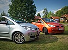 Mitsubishi kempování v Kempu Fousek v Dráchov�