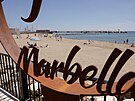 Vlna veder ve �pan�lsku. Lidé se vyrazili koupat do letoviska Marbella (25....