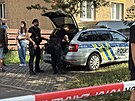 V �elákovicích u Prahy zasahují policisté a zásahová jednotka kv�li ozbrojenému...