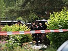 V �elákovicích u Prahy zasahují policisté a zásahová jednotka kv�li ozbrojenému...
