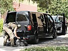 V �elákovicích u Prahy zasahují policisté a zásahová jednotka kv�li ozbrojenému...