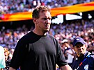 N�mecký kou� Julian Nagelsmann p�ed utkáním proti Paraguayi.