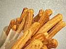 Typické mexické churros.