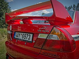 Mitsubishi kempování v Kempu Fousek v Dráchov�