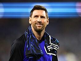 Lionel Messi za�ínal zápas s Jordánskem jako náhradník.