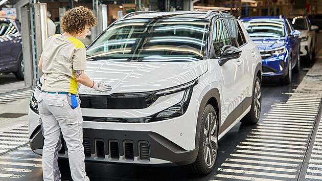 S�riov� v�roba vozu �koda Epiq byla spu�t�na v z�vod� Volkswagen Navarra ve �pan�lsk� Pamplon� za��tkem �ervna 2026.