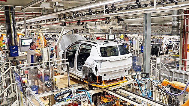 S�riov� v�roba vozu �koda Epiq byla spu�t�na v z�vod� Volkswagen Navarra ve �pan�lsk� Pamplon� za��tkem �ervna 2026.