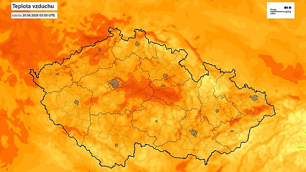 Teplotní výheň vrcholí. Meteorologové přišli s rekordní předpovědí pro Česko