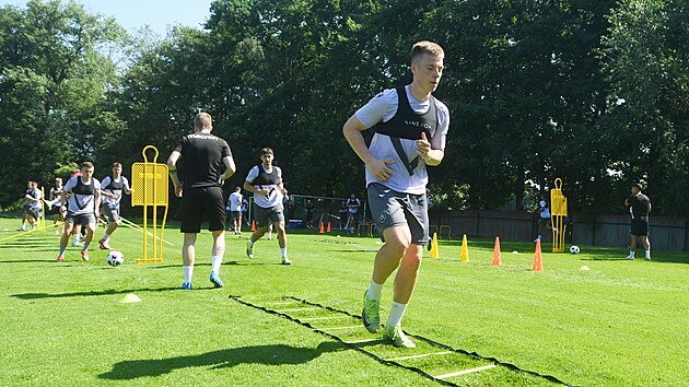 Teplice, 22.6. 2026, Prvoligov&iacute; fotbalist&eacute; Teplic zah&aacute;jii letn&iacute; př&iacute;pravu i se...