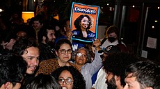 New York. Darializa Avila Chevalierová slaví vít�zství v demokratických...