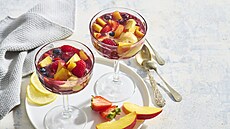 Sangria se zmrzlinou