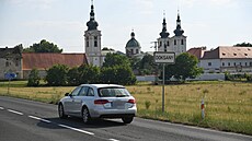 Doksany na Litom��icku, kde dnes padl teplotní rekord. (27. �ervna 2026)