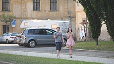 Doksany na Litom��icku, kde dnes padl teplotní rekord. (27. �ervna 2026)