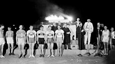 Praha olympijská. Slavnost vrcholila na Starom�stském nám�stí. Ú�astnil se jí i...