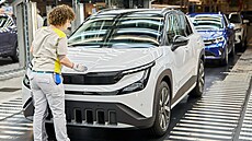 Sériová výroba vozu �koda Epiq byla spu�t�na v závod� Volkswagen Navarra ve...