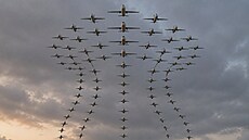 Mo�ná formace íránských dron�, kterou popsal pilot sest�eleného amerického...