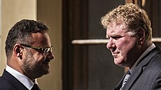 Zástupce generálního �editele �eské televize Milan Fridrich a generální �editel...