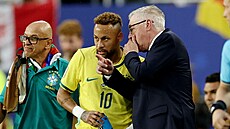 Neymar si pod Ancelottim zahrál v�bec poprvé.
