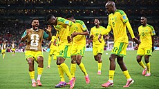 Thapelo Maseko oslavil historickou trefu stylov�.