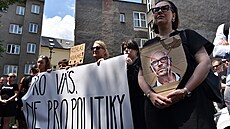 Zam�stnanci �eské televize a �eského rozhlasu v Ostrav� pond�lní stávkou...