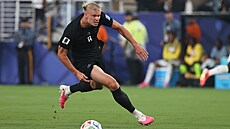 Norský fotbalista Erling Haaland v utkání mistrovství sv�ta proti Senegalu