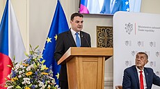 Ministr zahrani�í Petr Macinka.