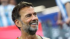 N�mecký trenér Jürgen Klopp na mistrovství sv�ta.