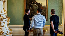Keanu Reeves a jeho kapela Dogstar si prohlédli Pra�ský hrad.  (29. �ervna 2026)