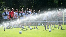 Teplice, 22. 6. 2026, prvoligoví fotbalisté Teplic zahájii letní p�ípravu i se...