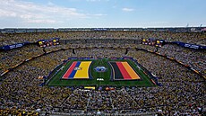 Stadion v New Jersey p�ed zápasem N�mecka proti Ekvádoru.