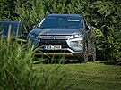 Mitsubishi kempování v Kempu Fousek v Dráchov�