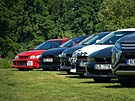 Mitsubishi kempování v Kempu Fousek v Dráchov�