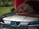 Mitsubishi kempování v Kempu Fousek v Dráchov�