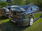 Mitsubishi kempování v Kempu Fousek v Dráchov�