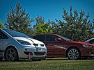 Mitsubishi kempování v Kempu Fousek v Dráchov�