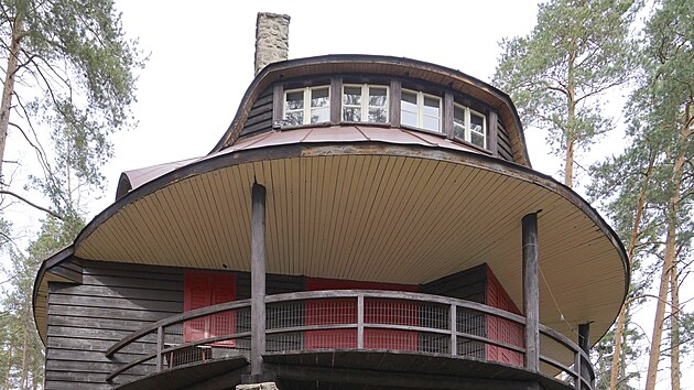 �afr�nkova loveck� chata, architekt Bohuslav Fuchs, Drahon�n, �R, 1939
