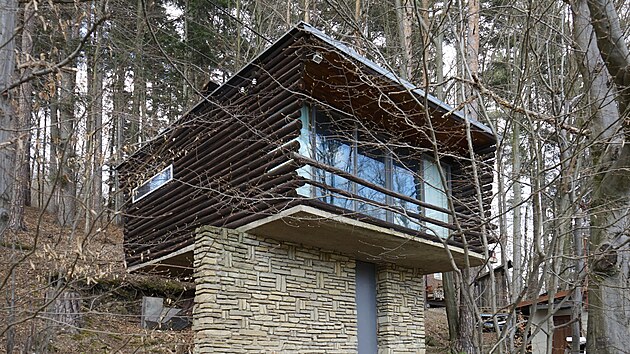 Chata man�el� Kud�lkov�ch, architekt Vladim�r Kalivoda, Byst�i�ka, CZ, 1960

