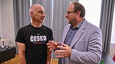 Tisková konference Hnutí na�e �esko (23. �ervna 2026).