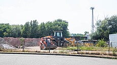 Areál bývalého pivovaru v místní Olomouci - Holici, kde do�lo 29. �ervna k...