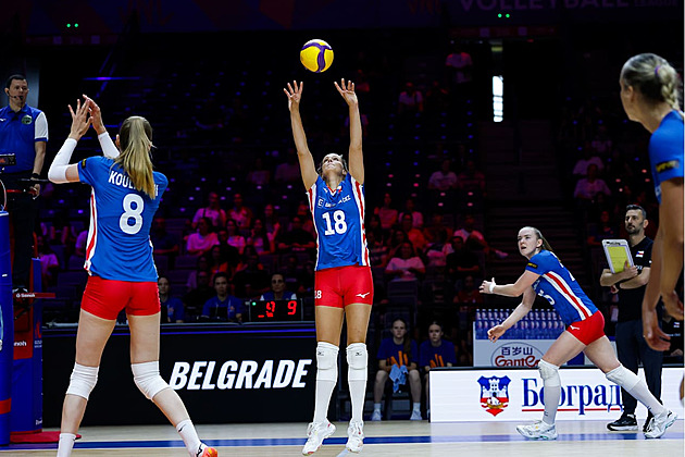 Czech women's volleyball team loses to Germany 1-3 in Nations League