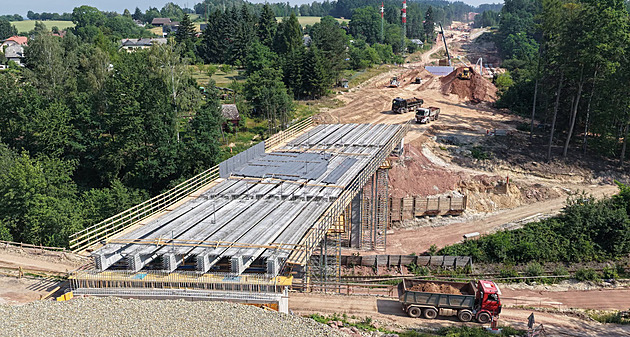 Challenging Náchod Bypass Construction Progresses in Czech Republic