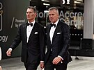 Vpravo vedoucí Kancelá�e prezidenta republiky Milan Va�ina na jubilejním...