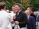 Hokejista Jaromír Jágr na jubilejním �edesátém ro�níku Mezinárodního filmového...
