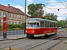 Oprava tramvajové trati Chotkovy sady - Brusnice (stav za�átek �ervence 2026)